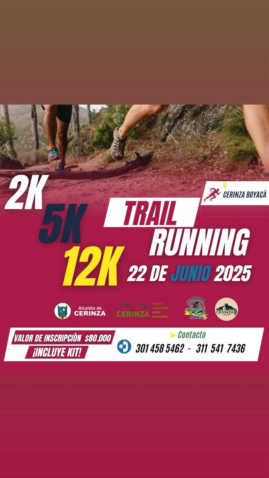 Trail Running Banner